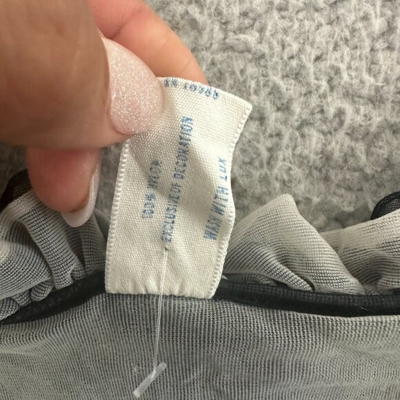 Vintage 60s Nightgown Lingerie Layered Ruffled Made in USA - Picture 12 of 16